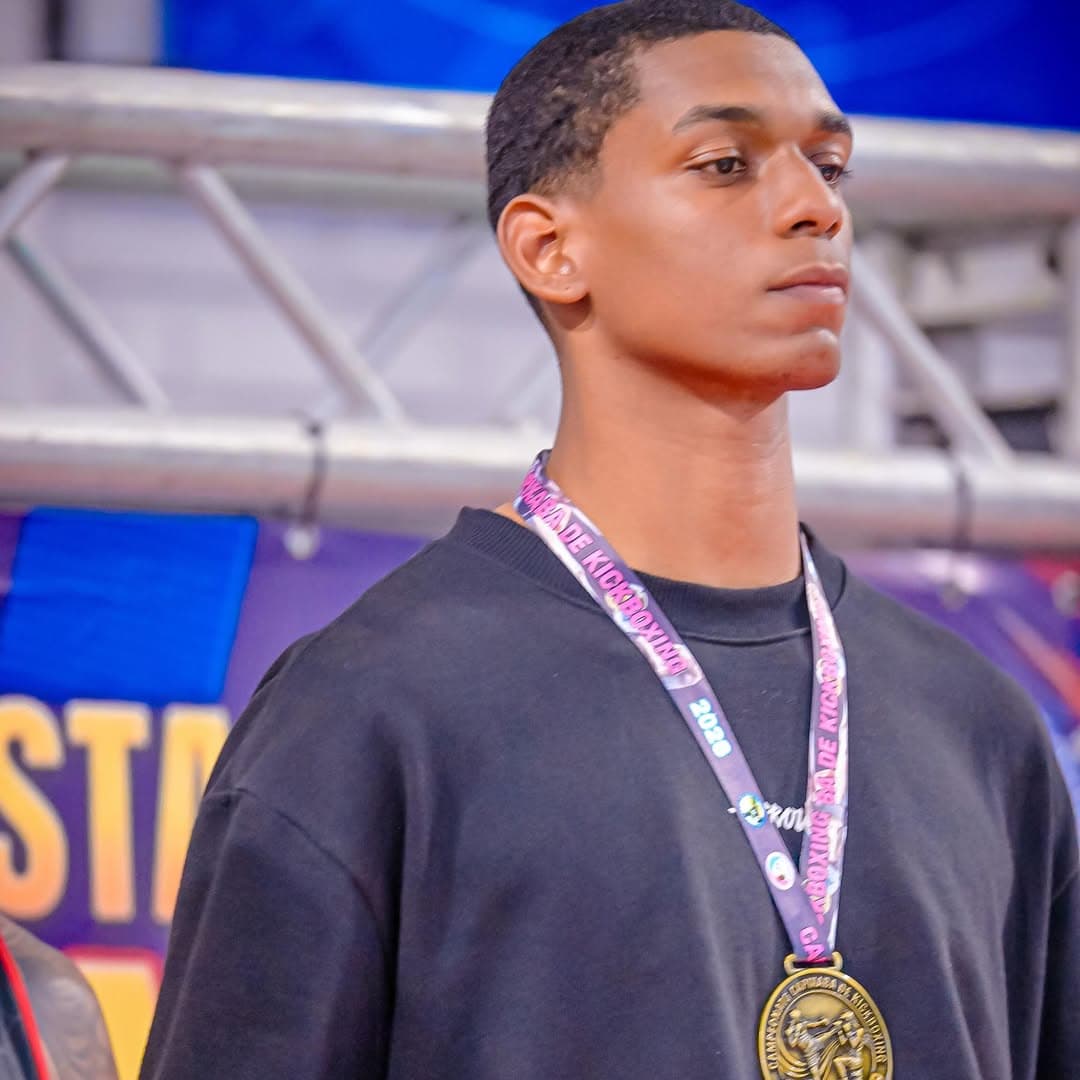 Zulu no pódio: campeão capixaba de Kickboxing